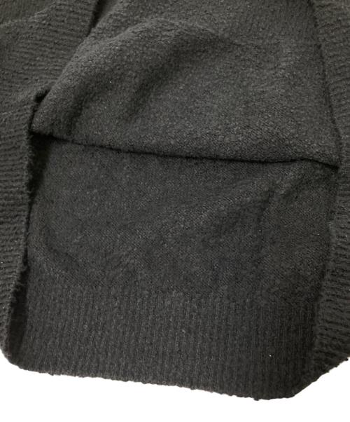 uniform experiment（ユニフォームエクスペリメント）uniform experiment (ユニフォームエクスペリメント) ASGER JORN: MEMOIRES JACQUARD KNIT ブラック サイズ:4の古着・服飾アイテム