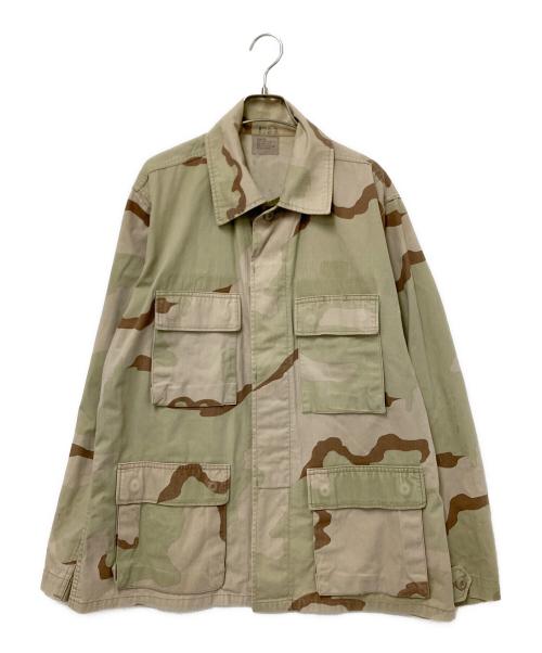 US ARMY（ユーエスアーミー）US ARMY (ユーエスアーミー) ミリタリージャケット ベージュ サイズ:Mの古着・服飾アイテム