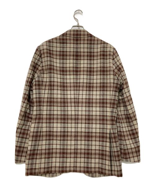 green label relaxing（グリーンレーベルリラクシング）green label relaxing (グリーンレーベルリラクシング) ベスト付ジャケット ブラウン サイズ:44の古着・服飾アイテム