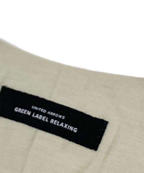 green label relaxing（グリーンレーベルリラクシング）green label relaxing (グリーンレーベルリラクシング) ベスト付ジャケット ブラウン サイズ:44の古着・服飾アイテム