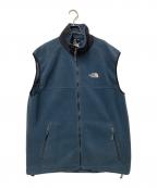 THE NORTH FACEザ ノース フェイス）の古着「フリースベスト」｜ネイビー×ブラック