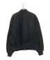 AMERICAN WEEKEND (アメリカンウィーケンド) スエードレザージャケット ブラック サイズ:40：5000円