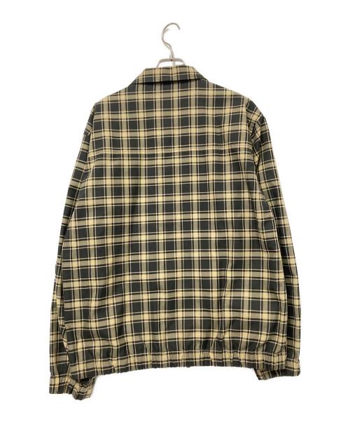 FRED PERRY（フレッドペリー）FRED PERRY (フレッドペリー) Peter Macarthur CABAN JACKET ブラウン×イエロー サイズ:Mの古着・服飾アイテム
