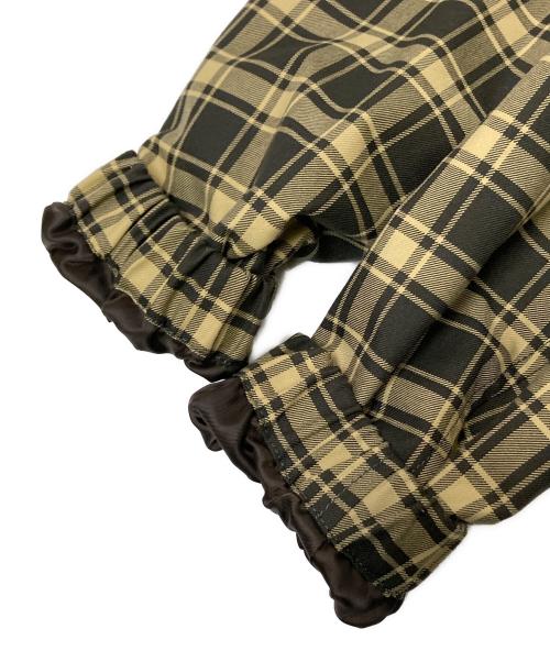 FRED PERRY（フレッドペリー）FRED PERRY (フレッドペリー) Peter Macarthur CABAN JACKET ブラウン×イエロー サイズ:Mの古着・服飾アイテム