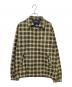 FRED PERRY（フレッドペリー）の古着「CABAN JACKET」｜ブラウン×イエロー