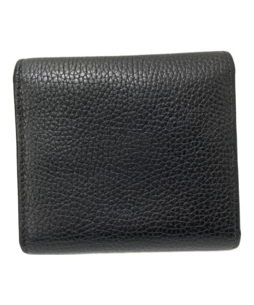 GUCCI（グッチ）GUCCI (グッチ) ソーホーコンパクト三つ折り財布 ブラック サイズ:下記参照の古着・服飾アイテム