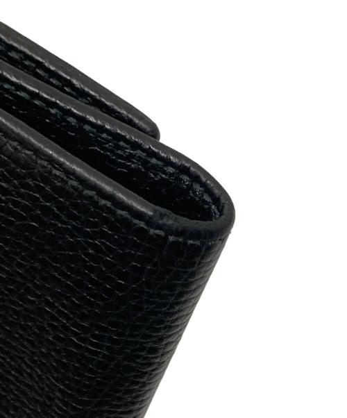 GUCCI（グッチ）GUCCI (グッチ) ソーホーコンパクト三つ折り財布 ブラック サイズ:下記参照の古着・服飾アイテム