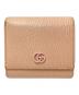 GUCCI（グッチ）の古着「ダブルGミディアムウォレット」｜ピンク
