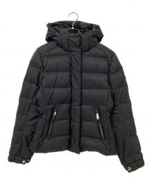 PRADA（プラダ）の古着「プレート付きダウンジャケット」｜ブラック