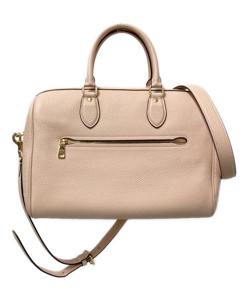 COACH（コーチ）COACH (コーチ) ローアン ラージ サッチェル バッグ・シェル チャーム ピンク サイズ:下記参照の古着・服飾アイテム