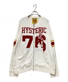 Hysteric Glamour（ヒステリックグラマー）の古着「HYSTERIC 76 オーバーサイズジャンパー」｜レッド×ホワイト