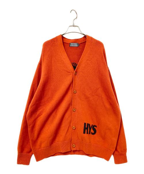 Hysteric Glamour（ヒステリックグラマー）Hysteric Glamour (ヒステリックグラマー) BANANA編み込みカーディガン オレンジ サイズ:XLの古着・服飾アイテム