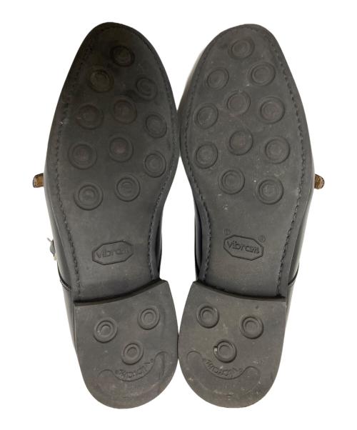 berwick（バーウィック）berwick (バーウィック) ダブルモンクストラップシューズ ブラック サイズ:7の古着・服飾アイテム