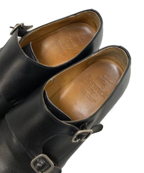 berwick（バーウィック）berwick (バーウィック) ダブルモンクストラップシューズ ブラック サイズ:7の古着・服飾アイテム