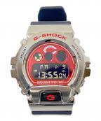 CASIOカシオ）の古着「リストウォッチ」｜レッド