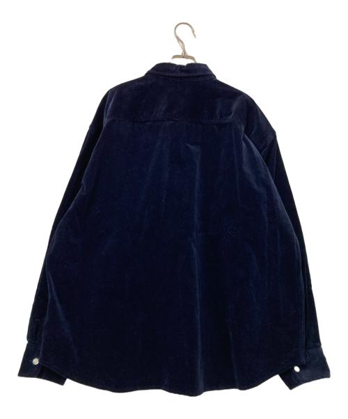 X-LARGE（エクストララージ）X-LARGE (エクストララージ) コーデュロイシャツ ネイビー サイズ:XLの古着・服飾アイテム