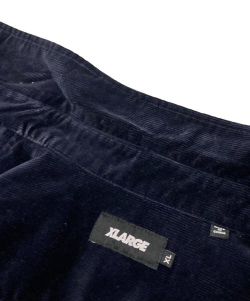 X-LARGE（エクストララージ）X-LARGE (エクストララージ) コーデュロイシャツ ネイビー サイズ:XLの古着・服飾アイテム