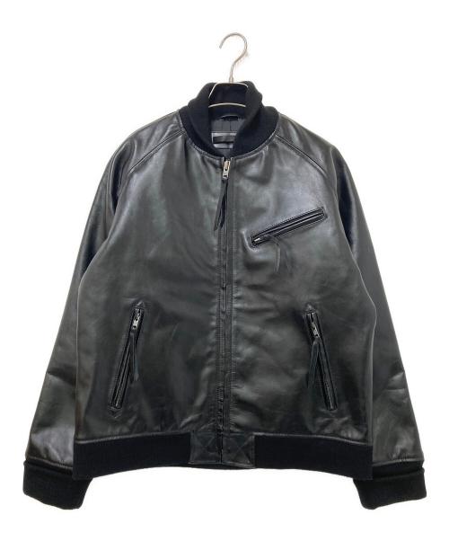 Liugoo Leathers（リューグーレザーズ）Liugoo Leathers (リューグーレザーズ) レザージャケット ブラック サイズ:LLの古着・服飾アイテム