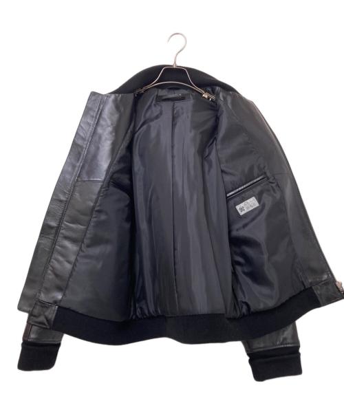 Liugoo Leathers（リューグーレザーズ）Liugoo Leathers (リューグーレザーズ) レザージャケット ブラック サイズ:LLの古着・服飾アイテム