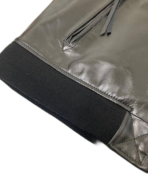 Liugoo Leathers（リューグーレザーズ）Liugoo Leathers (リューグーレザーズ) レザージャケット ブラック サイズ:LLの古着・服飾アイテム