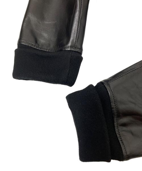 Liugoo Leathers（リューグーレザーズ）Liugoo Leathers (リューグーレザーズ) レザージャケット ブラック サイズ:LLの古着・服飾アイテム