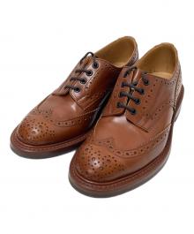 Tricker's（トリッカーズ）の古着「BOURTON ウィングチップレザーシューズ」｜ブラウン