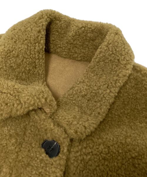 nugu（ヌグ）nugu (ヌグ) ボアコート ブラウン サイズ:Fの古着・服飾アイテム