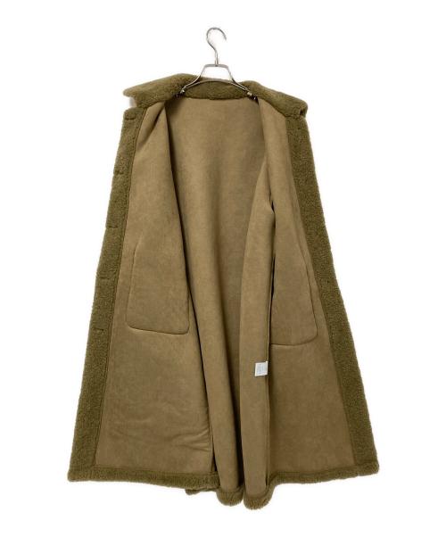 nugu（ヌグ）nugu (ヌグ) ボアコート ブラウン サイズ:Fの古着・服飾アイテム