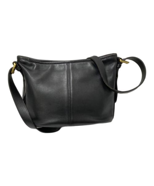 COACH（コーチ）COACH (コーチ) グラブレザーショルダーバッグ ブラック サイズ:下記参照の古着・服飾アイテム