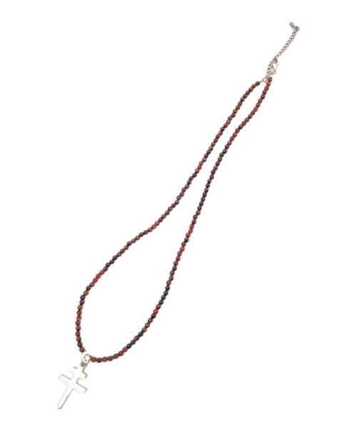 crescent luna（クレセントルナ）crescent luna (クレセントルナ) クロスネックレス サイズ:下記参照の古着・服飾アイテム