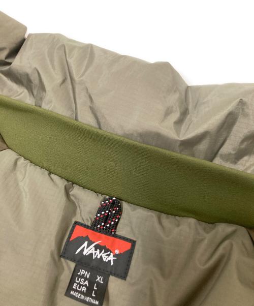 NANGA（ナンガ）NANGA (ナンガ) AURORA TEX STAND COLLAR DOWN JACKET オリーブ サイズ:XLの古着・服飾アイテム