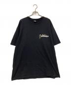 stussyステューシー）の古着「プリントTシャツ」｜ブラック