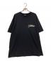 stussy（ステューシー）の古着「プリントTシャツ」｜ブラック