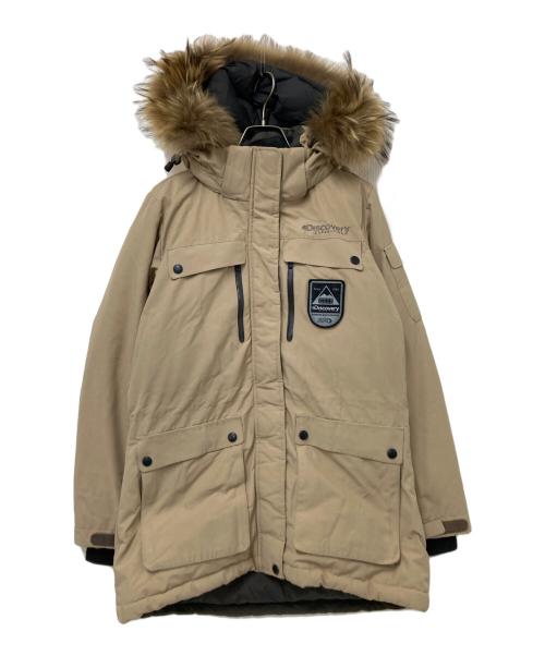DISCOVERY（ディスカバリー）DISCOVERY (ディスカバリー) ダウンジャケット ベージュ サイズ:95の古着・服飾アイテム