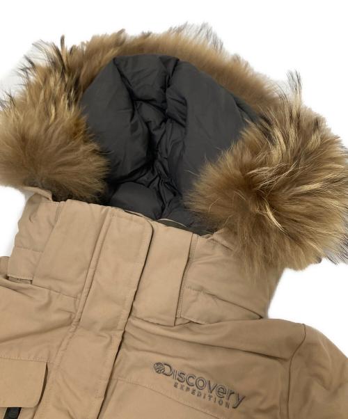 DISCOVERY（ディスカバリー）DISCOVERY (ディスカバリー) ダウンジャケット ベージュ サイズ:95の古着・服飾アイテム