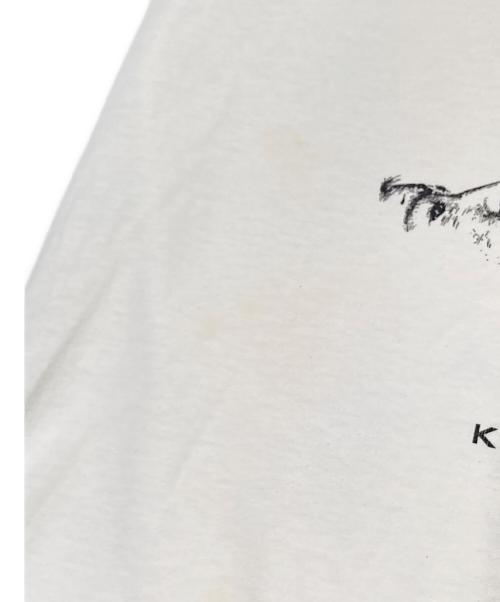 BEST（ベスト）BEST (ベスト) 90‘SプリントTシャツ ホワイト サイズ:XLの古着・服飾アイテム