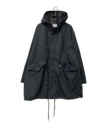 JOHNBULL（ジョンブル）の古着「フーデッドコート」｜ブラック