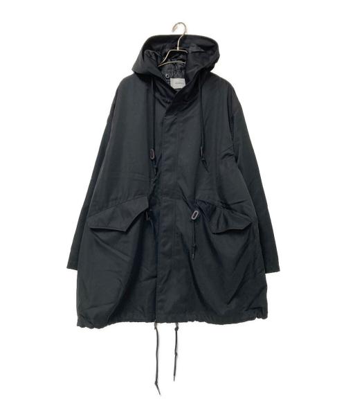 JOHNBULL（ジョンブル）JOHNBULL (ジョンブル) フーデッドコート ブラック サイズ:Fの古着・服飾アイテム