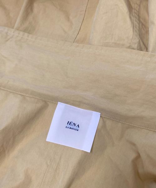 IENA LA BOUCLE（イエナ ラ ブークル）IENA LA BOUCLE (イエナ ラ ブークル) コットンナイロンタッサーオーバーコート ベージュ サイズ:38の古着・服飾アイテム