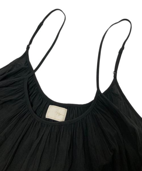 Spick and Span（スピック＆スパン）Spick and Span (スピック＆スパン) HYU 楊柳キャミワンピース ブラック サイズ:FREEの古着・服飾アイテム