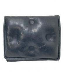 Maison Margiela（メゾンマルジェラ）の古着「Glam Slam グラムスラム スリーフォールド ウォレット」｜ブラック