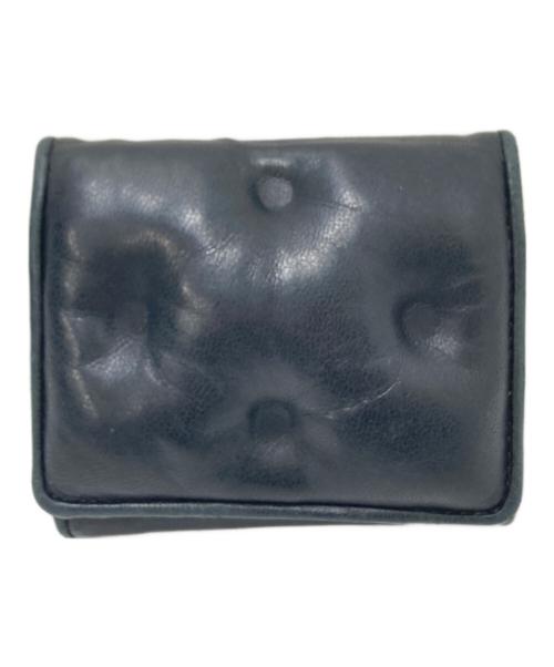 Maison Margiela（メゾンマルジェラ）Maison Margiela (メゾンマルジェラ) Glam Slam グラムスラム スリーフォールド ウォレット ブラック サイズ:下記参照の古着・服飾アイテム