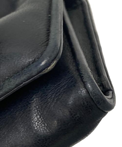 Maison Margiela（メゾンマルジェラ）Maison Margiela (メゾンマルジェラ) Glam Slam グラムスラム スリーフォールド ウォレット ブラック サイズ:下記参照の古着・服飾アイテム