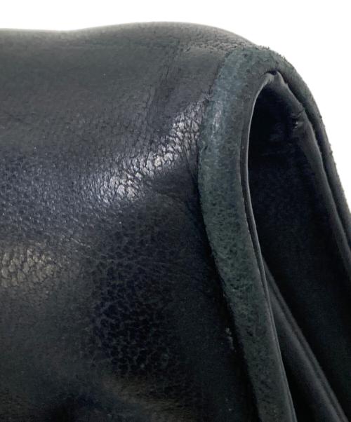 Maison Margiela（メゾンマルジェラ）Maison Margiela (メゾンマルジェラ) Glam Slam グラムスラム スリーフォールド ウォレット ブラック サイズ:下記参照の古着・服飾アイテム