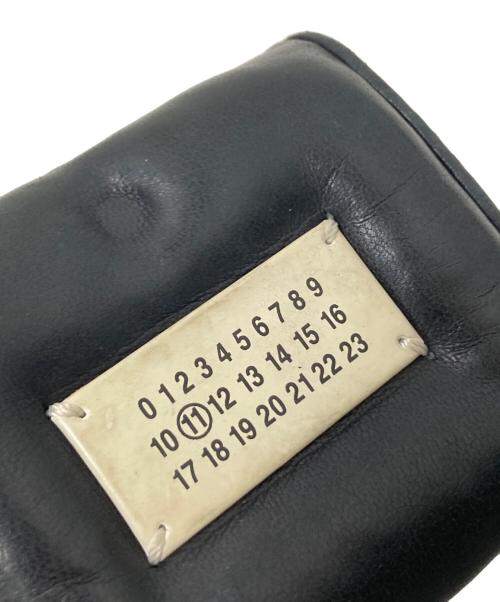 Maison Margiela（メゾンマルジェラ）Maison Margiela (メゾンマルジェラ) Glam Slam グラムスラム スリーフォールド ウォレット ブラック サイズ:下記参照の古着・服飾アイテム