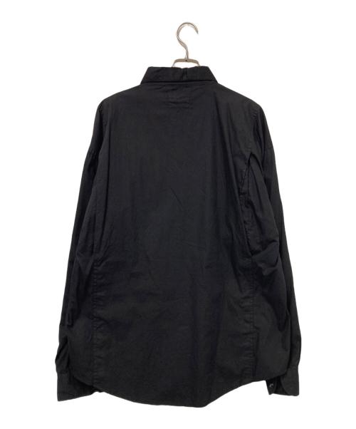GOOUCH（グーチ）GOOUCH (グーチ) ビッグポケットシャツ ブラック サイズ:Lの古着・服飾アイテム