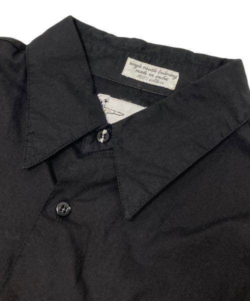 GOOUCH（グーチ）GOOUCH (グーチ) ビッグポケットシャツ ブラック サイズ:Lの古着・服飾アイテム