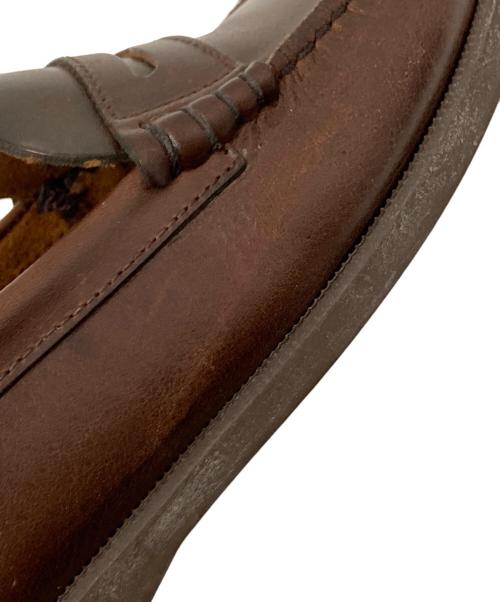 PARABOOT（パラブーツ）PARABOOT (パラブーツ) コインローファー ブラウン サイズ:5の古着・服飾アイテム