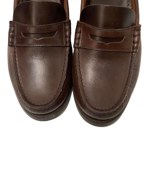 PARABOOT（パラブーツ）PARABOOT (パラブーツ) コインローファー ブラウン サイズ:5の古着・服飾アイテム