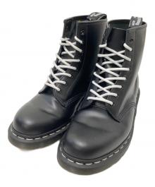 Dr.Martens（ドクターマーチン）の古着「1460ホワイトステッチ8ホールブーツ」｜ブラック
